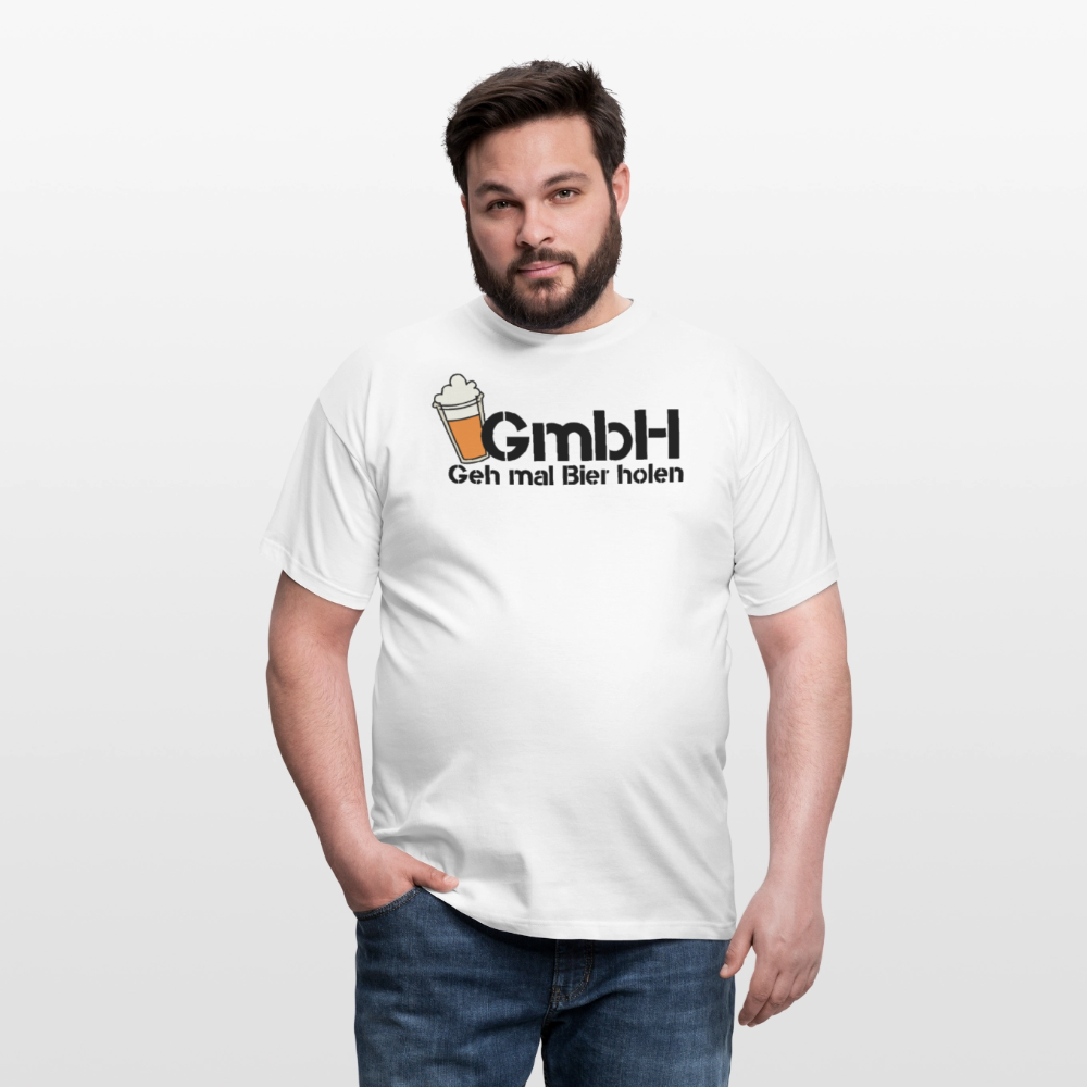 Männer T-Shirt "Geh mal Bier holen" - Weiß