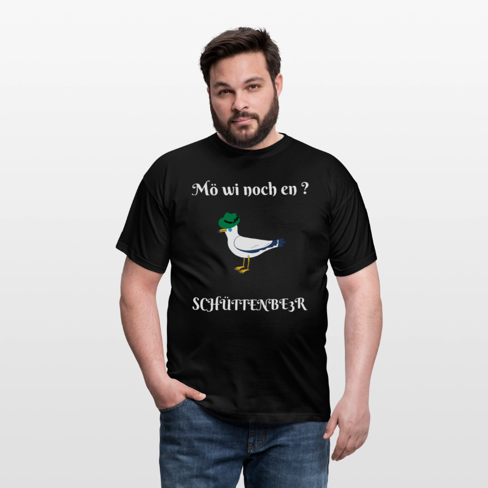 Männer T-Shirt "Mö wi noch en?" - Schwarz