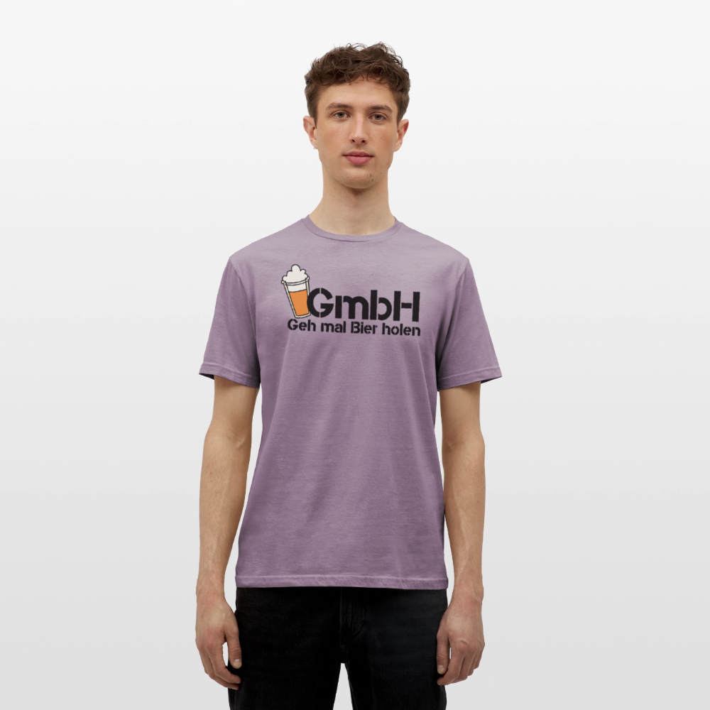 Männer T-Shirt "Geh mal Bier holen" - Lilagrau