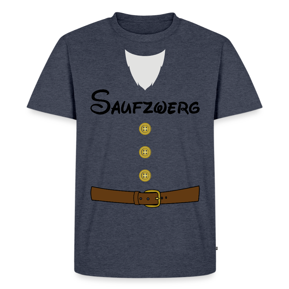 Männer T-Shirt "Saufzwerg" - Jeansblau