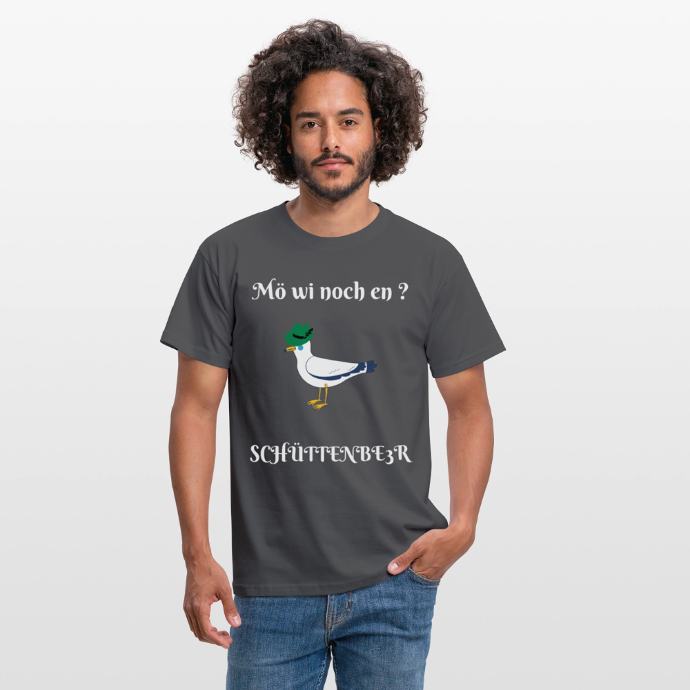 Männer T-Shirt "Mö wi noch en?" - Anthrazit