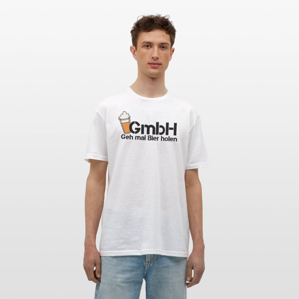 Männer T-Shirt "Geh mal Bier holen" - Weiß