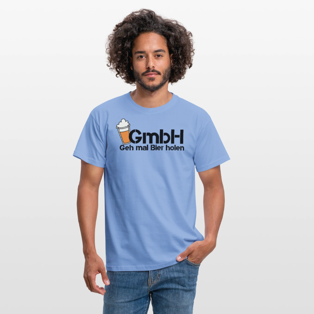 Männer T-Shirt "Geh mal Bier holen" - carolina blue