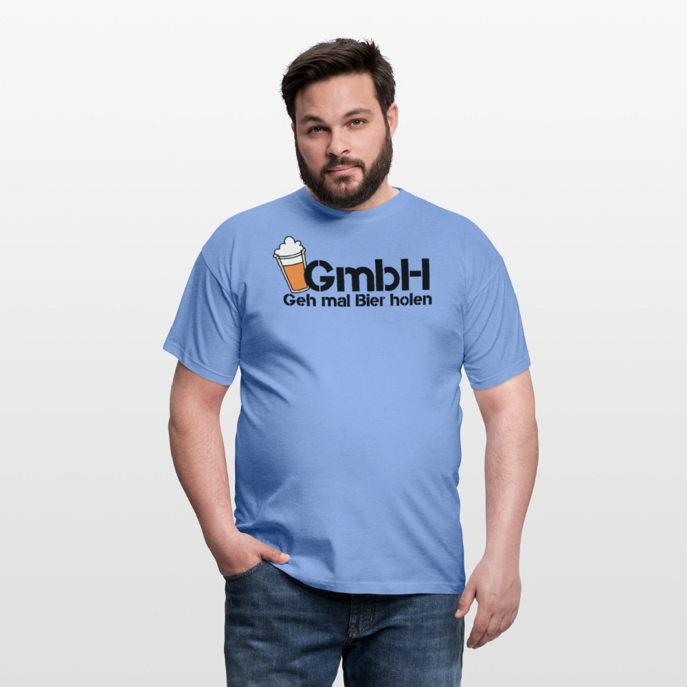 Männer T-Shirt "Geh mal Bier holen" - carolina blue