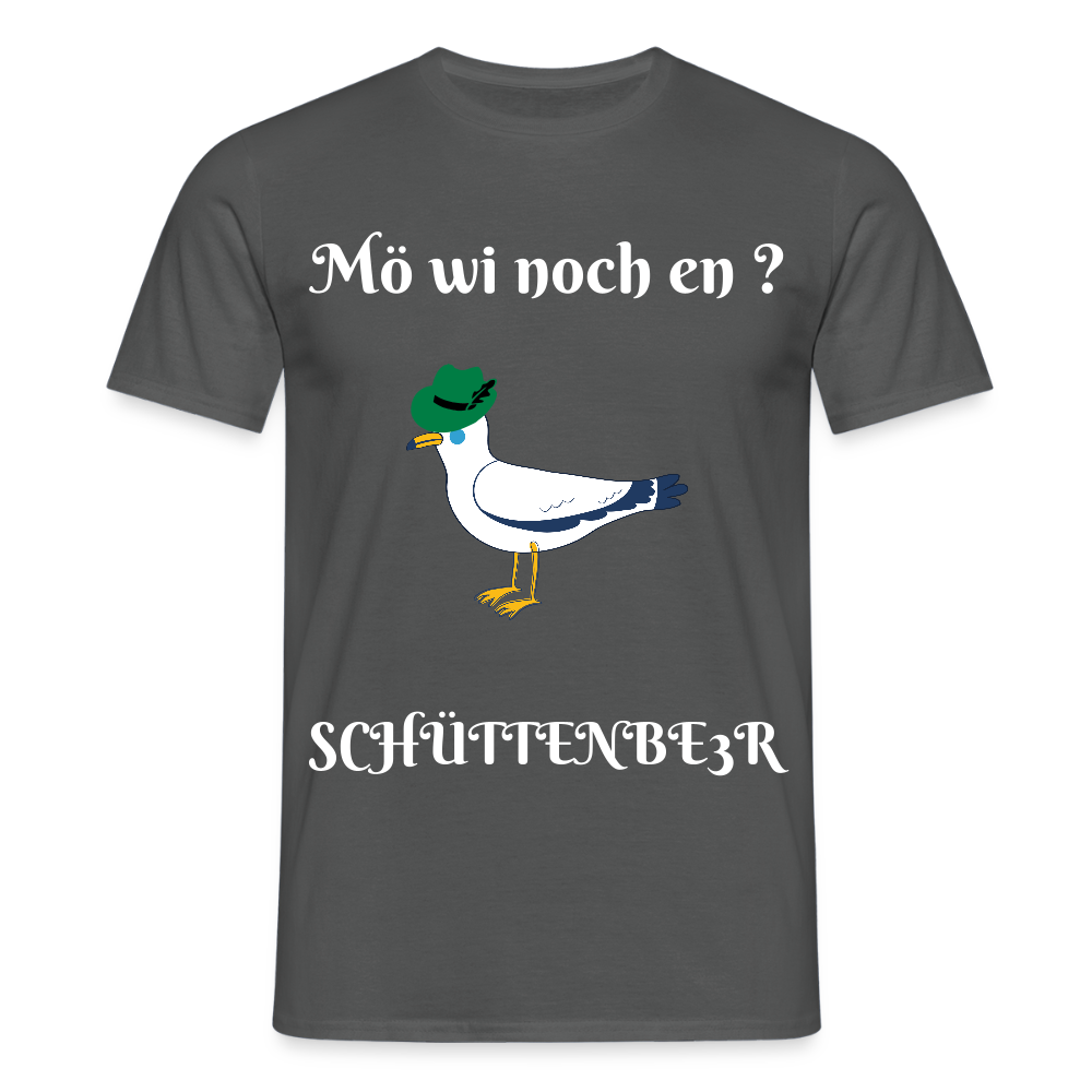 Männer T-Shirt "Mö wi noch en?" - Anthrazit