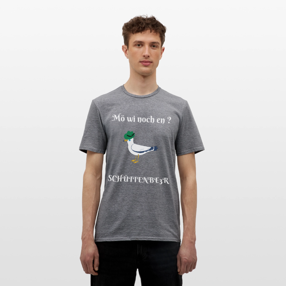 Männer T-Shirt "Mö wi noch en?" - Graphit meliert