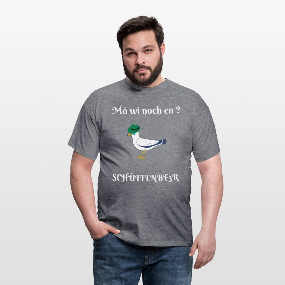 Männer T-Shirt "Mö wi noch en?" - Graphit meliert