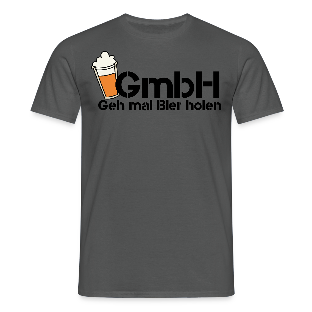 Männer T-Shirt "Geh mal Bier holen" - Anthrazit