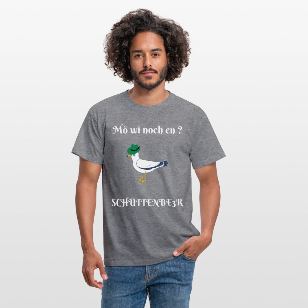 Männer T-Shirt "Mö wi noch en?" - Graphit meliert