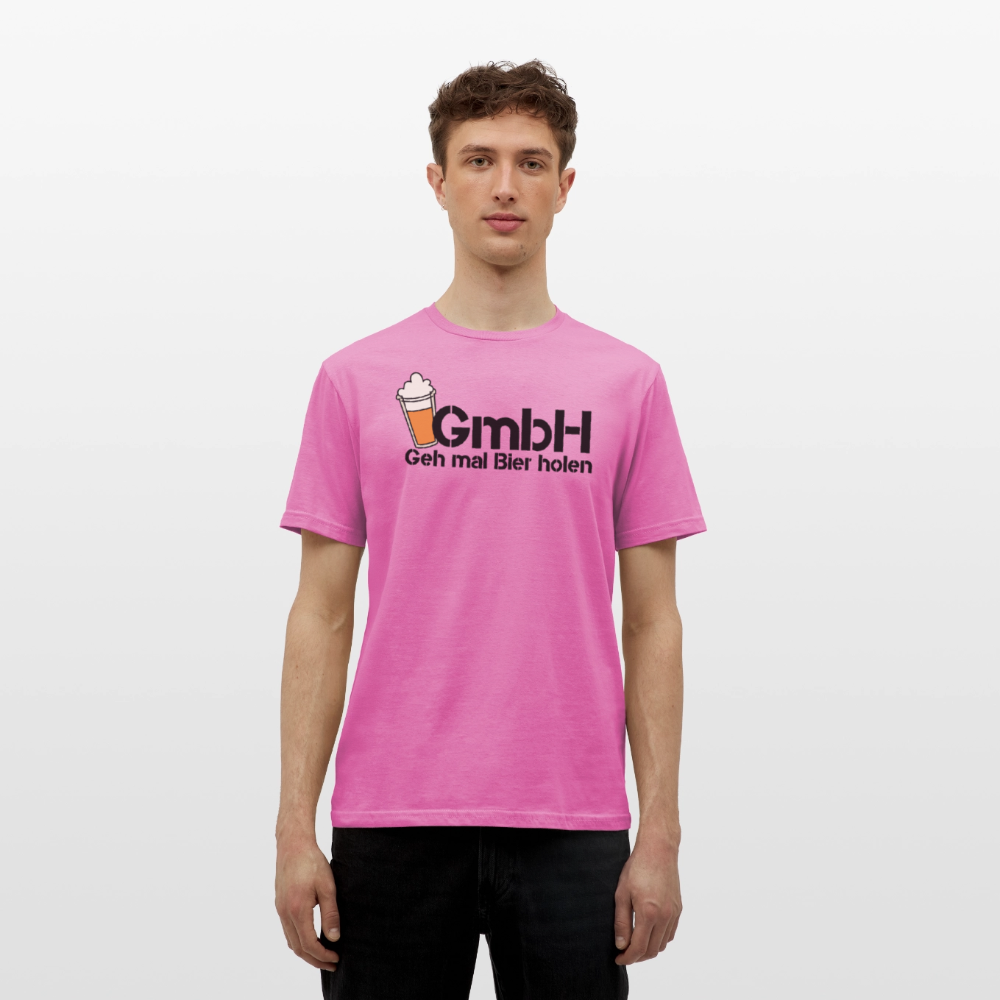 Männer T-Shirt "Geh mal Bier holen" - Pink
