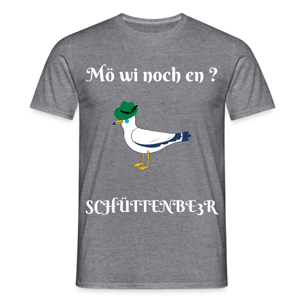 Männer T-Shirt "Mö wi noch en?" - Graphit meliert