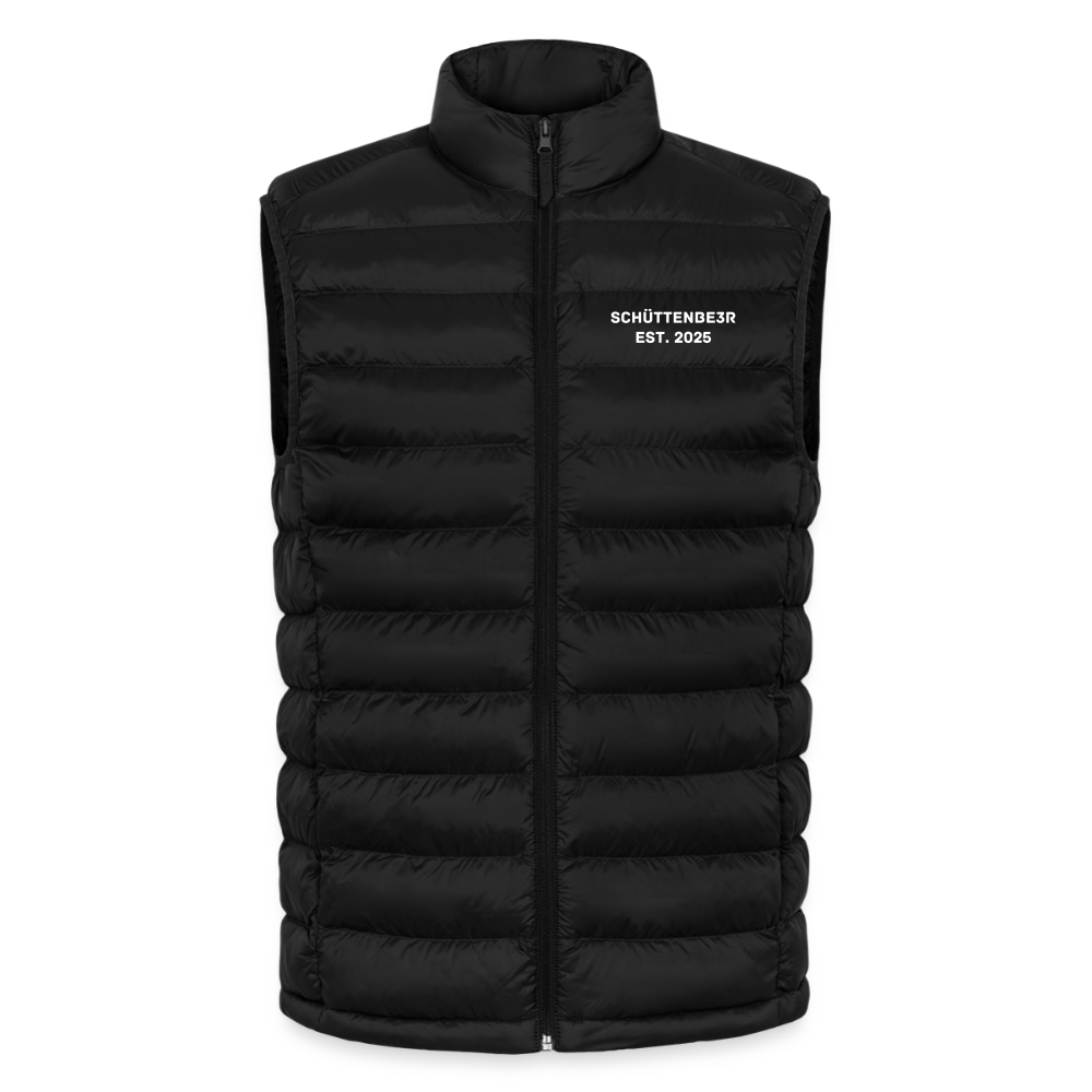 Männer Steppweste "SCHÜTTENBE3R" - Schwarz