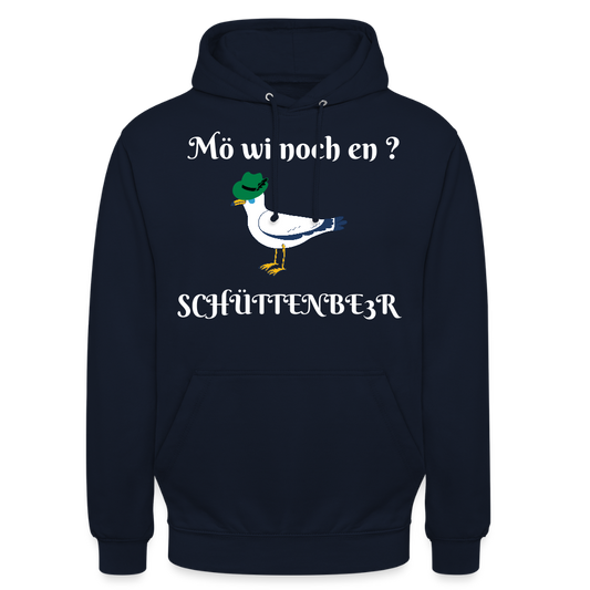 Unisex Hoodie "Mö wi noch en?" - Navy