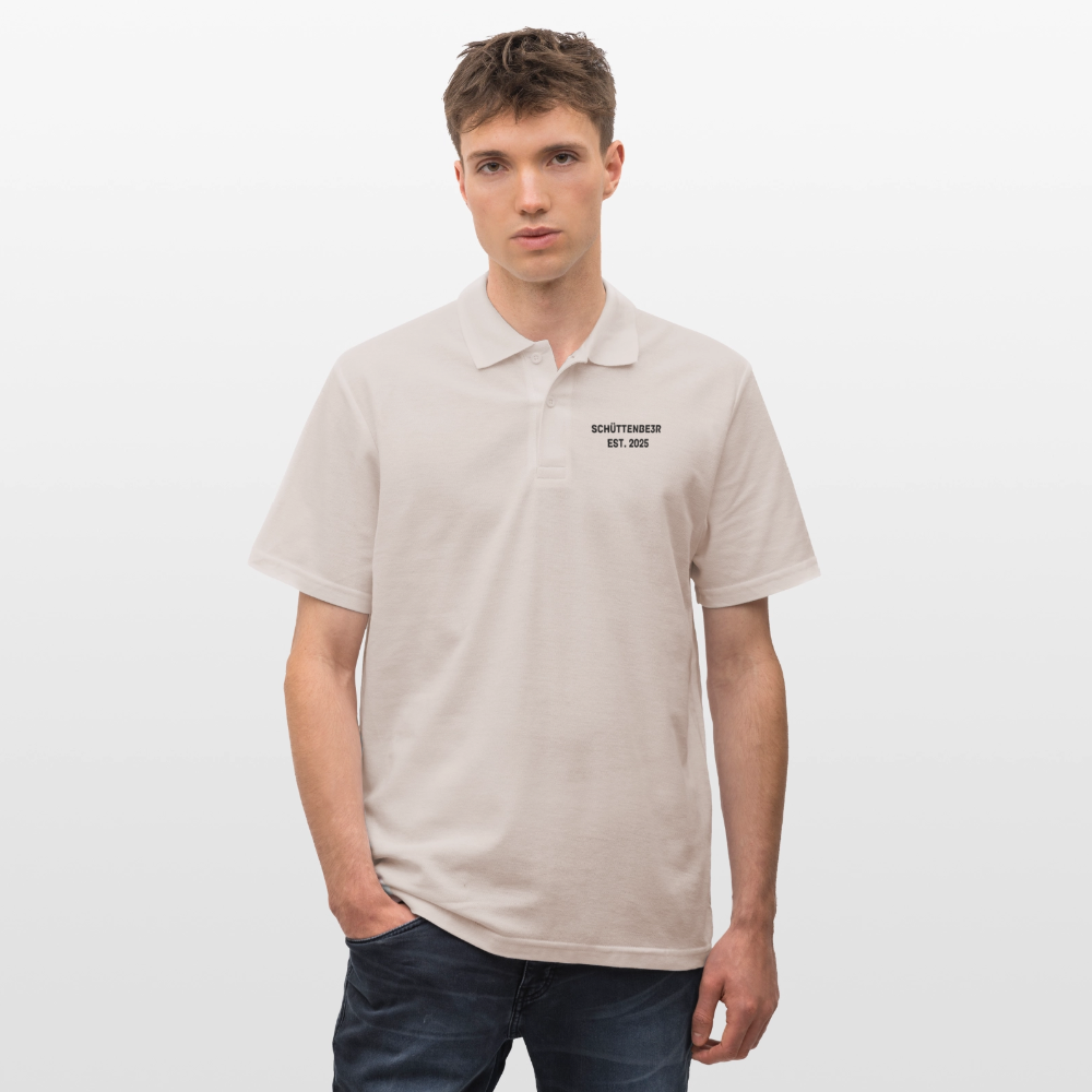 Männer Poloshirt "SCHÜTTENBE3R" - Beige