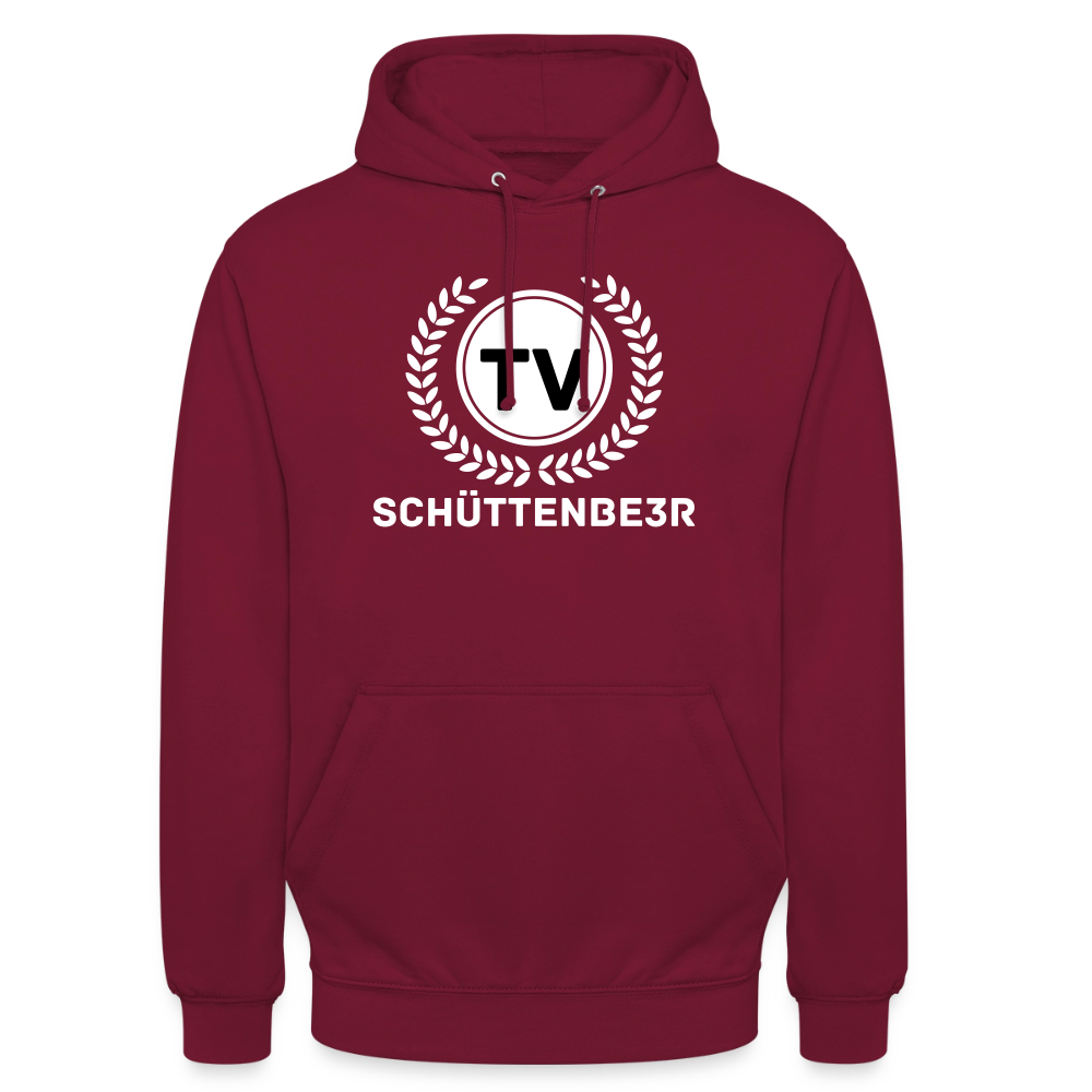 Unisex Hoodie "Tagesvollster" - Bordeaux