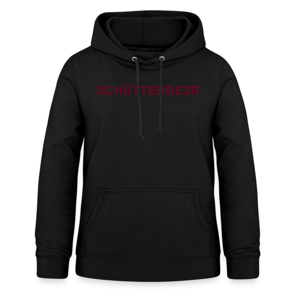 Schützenfest Frauen Hoodie "SCHÜTTENBE3R" - Schwarz