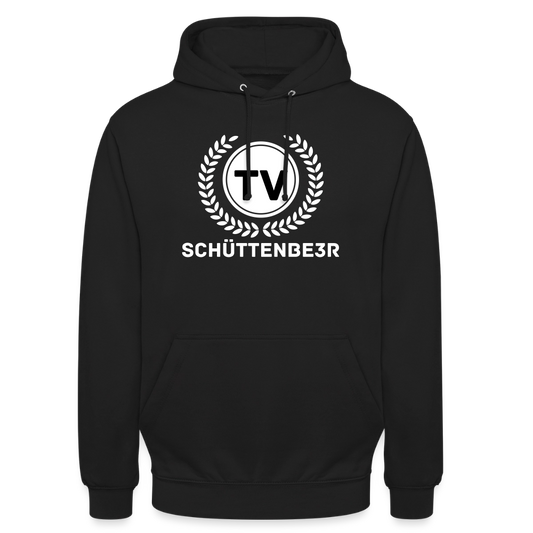 Unisex Hoodie "Tagesvollster" - Schwarz