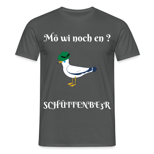 Männer T-Shirt "Mö wi noch en?" - Anthrazit