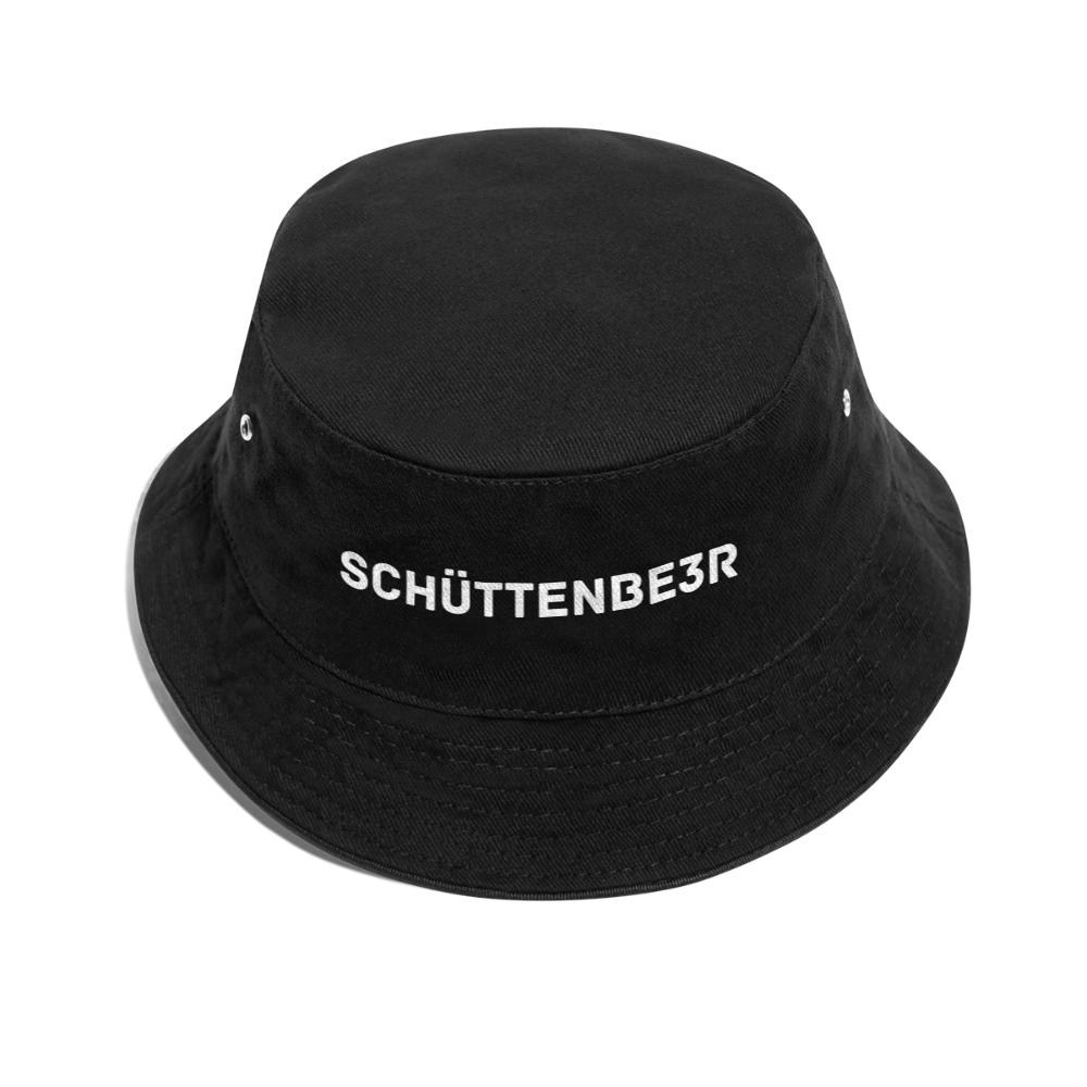 Fischerhut "SCHÜTTENBE3R" - Schwarz