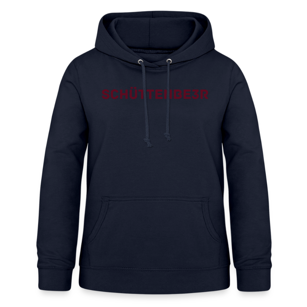 Schützenfest Frauen Hoodie "SCHÜTTENBE3R" - Navy
