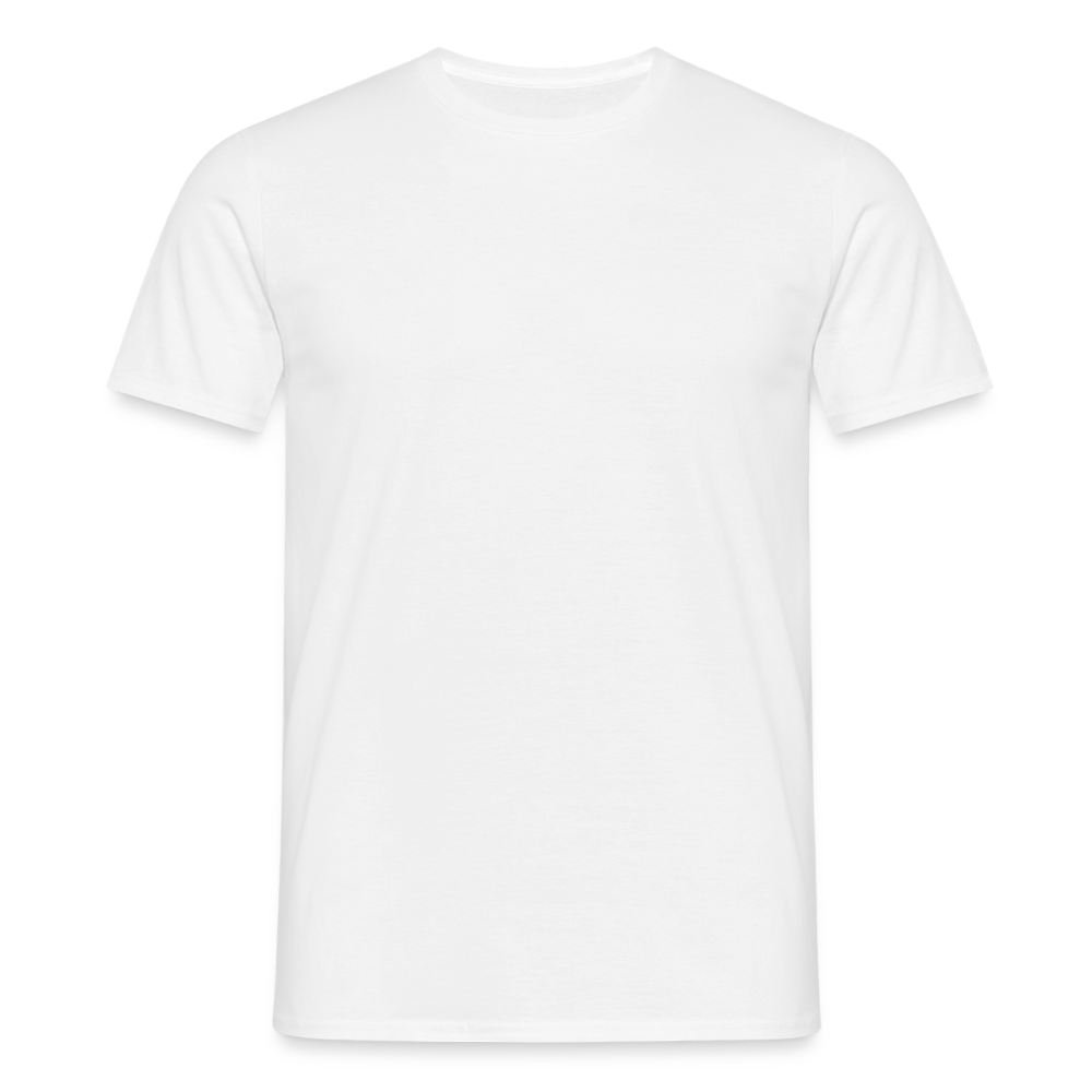 Männer T-Shirt "Alles lief nach Plan" - Weiß