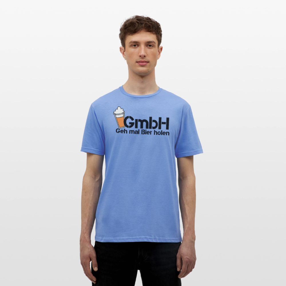 Männer T-Shirt "Geh mal Bier holen" - carolina blue
