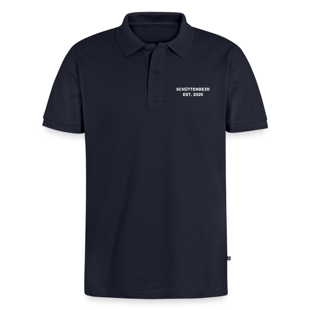 Männer Polo Shirt "SCHÜTTENBE3R" - Navy