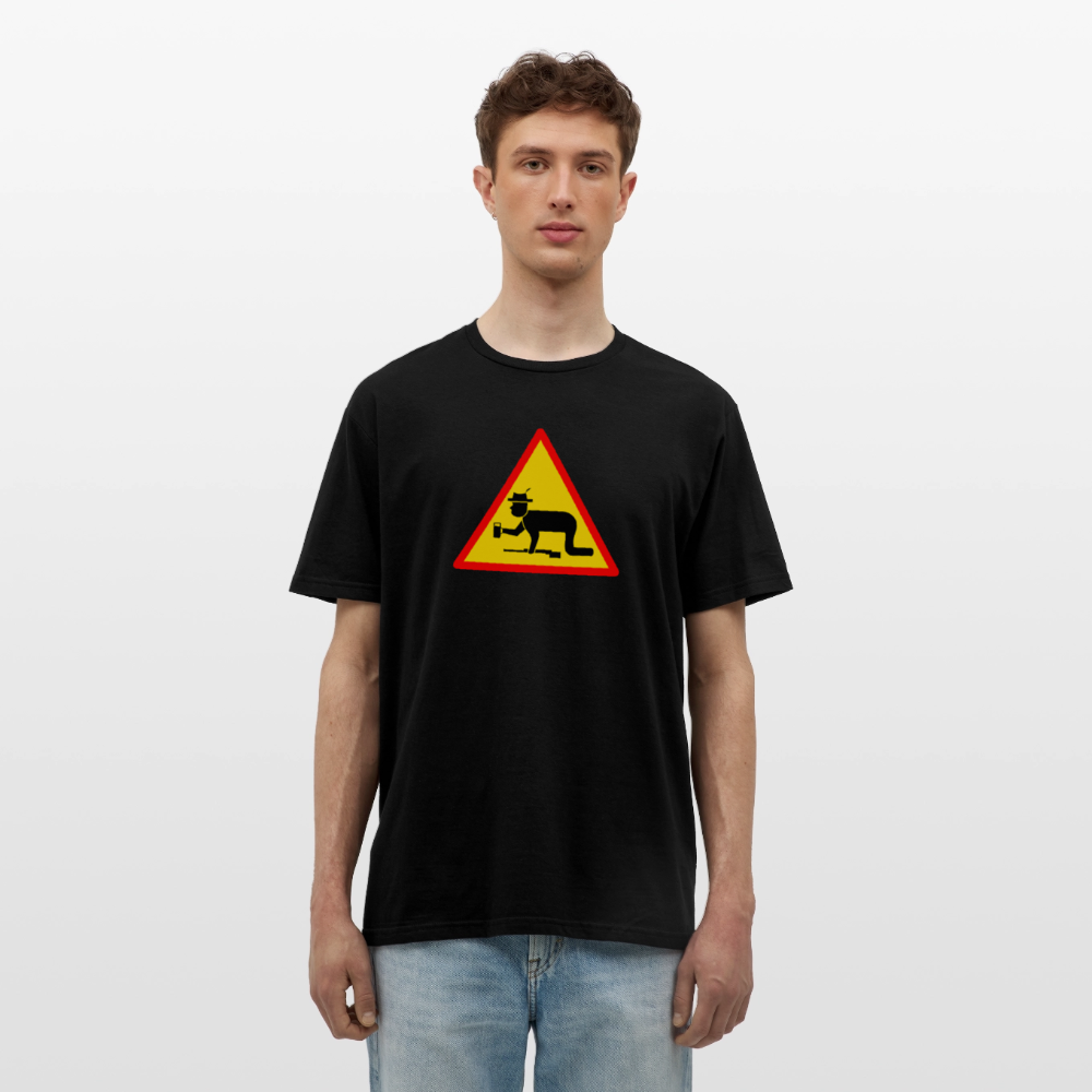 Männer T-Shirt "Achtung Schützenfest" - Schwarz