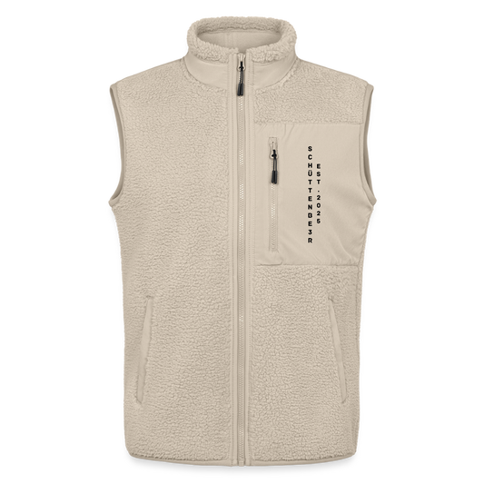 Sherpa-Weste Unisex "SCHÜTTENBE3R* - Beige