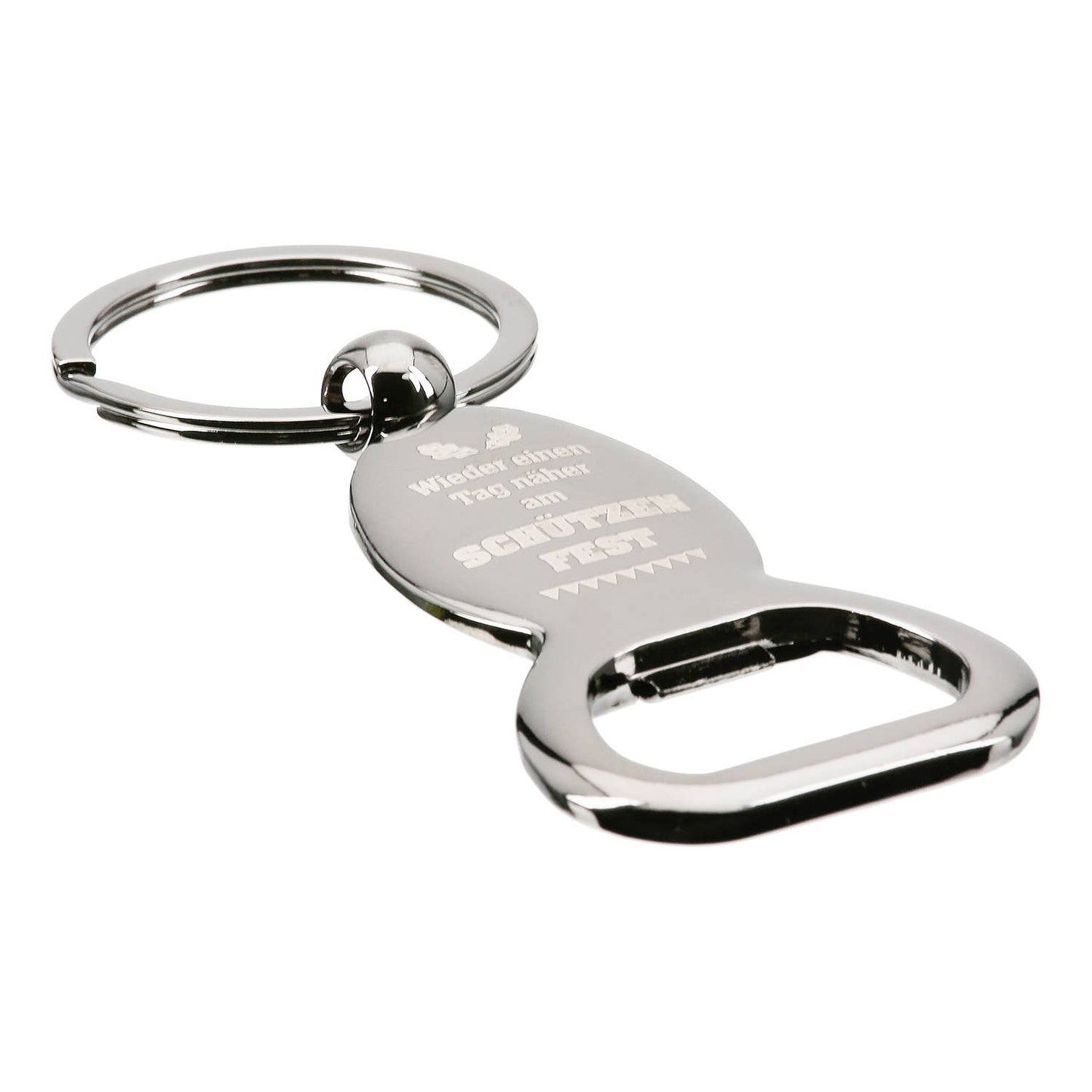 Schlüsselanhänger Schützenfest Edelstahl mit Gravur