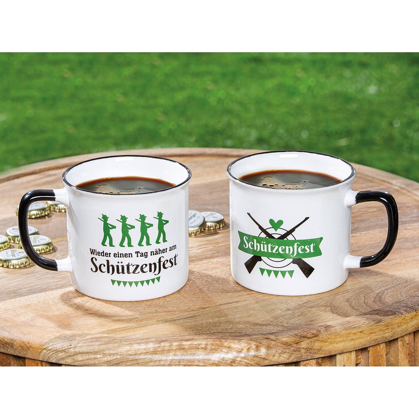 Tasse "Wieder ein Tag näher am Schützenfest"