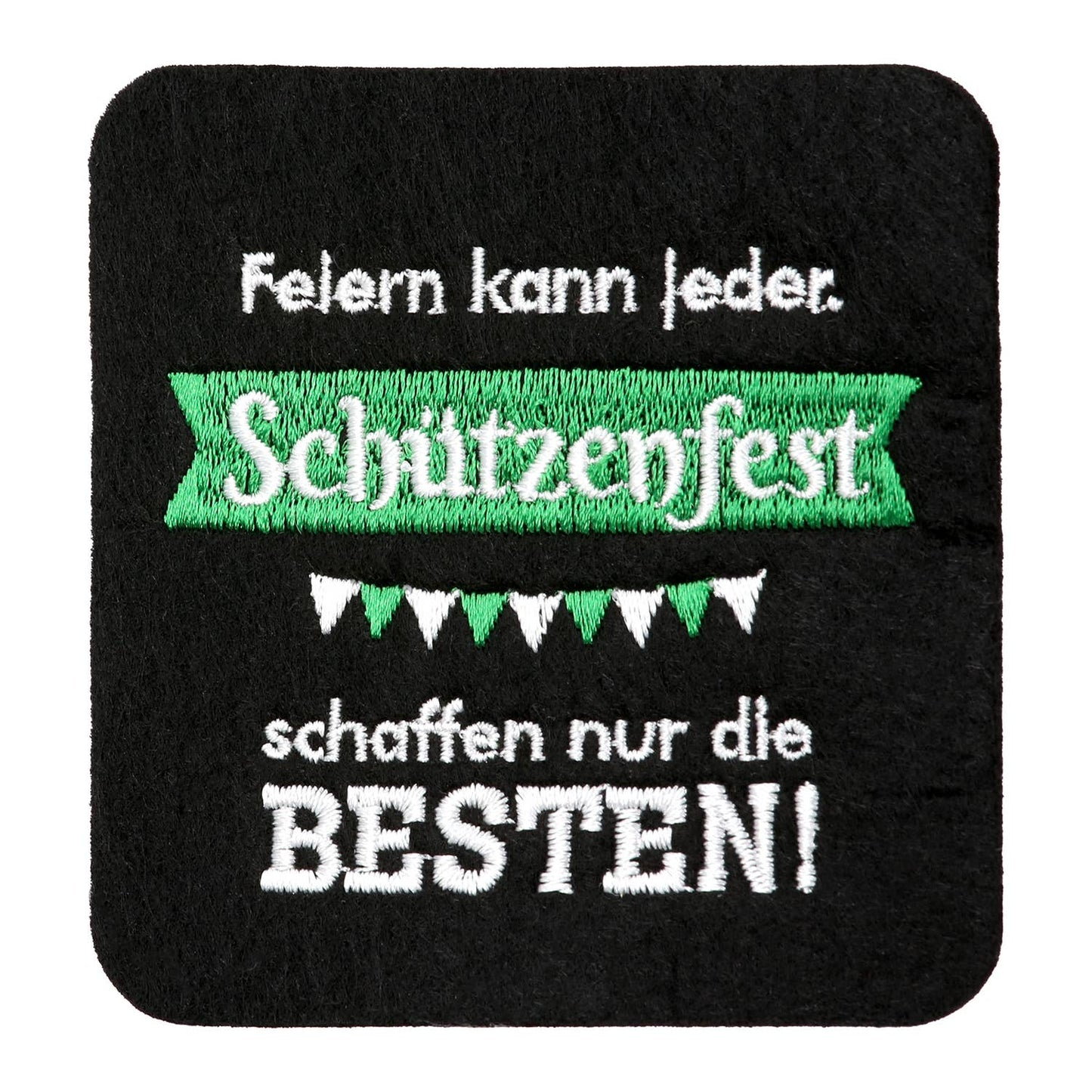 Untersetzer Schützenfest 6-sort. schwarz versch. Motive