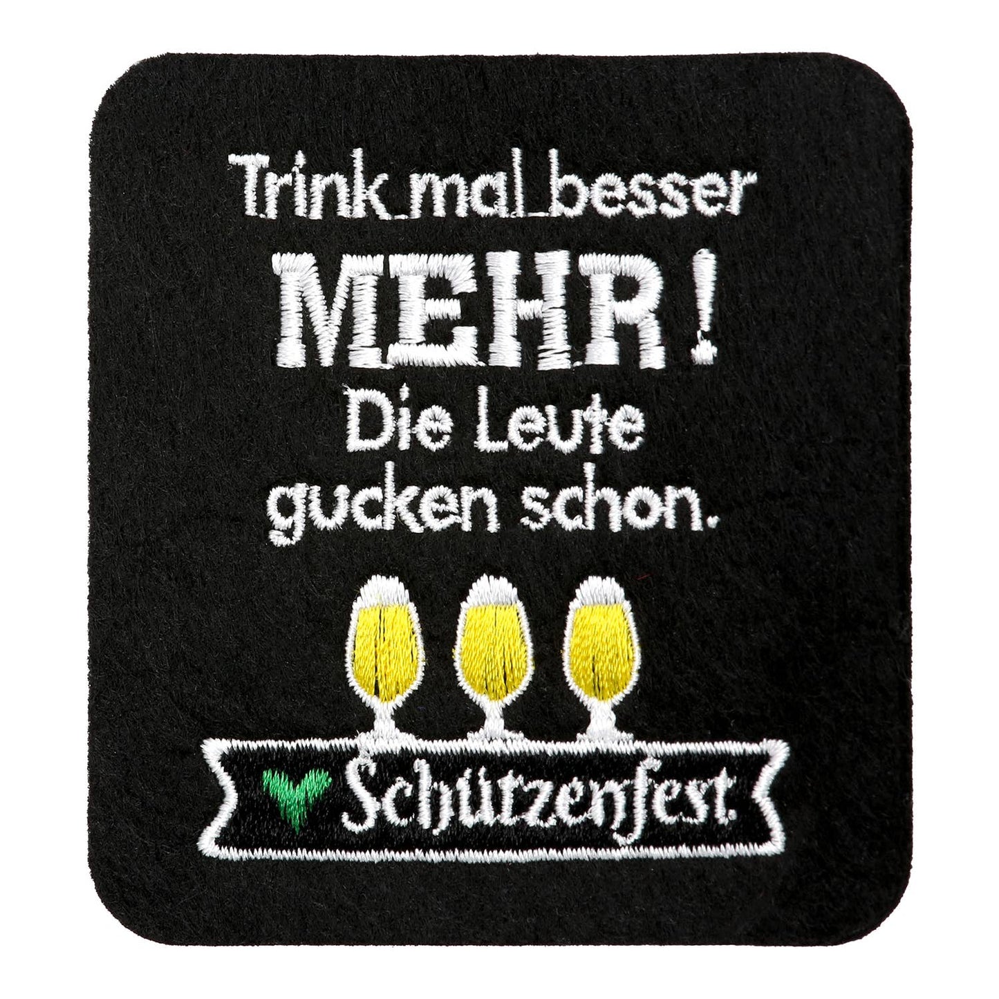 Untersetzer Schützenfest 6-sort. schwarz versch. Motive